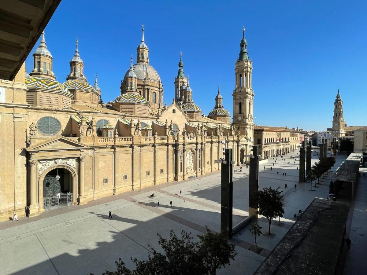 Az El Balcon A La Basilica II - Vistas Inmejorables A La Basilica Del Pilar! Apartment Zaragoza Exterior photo